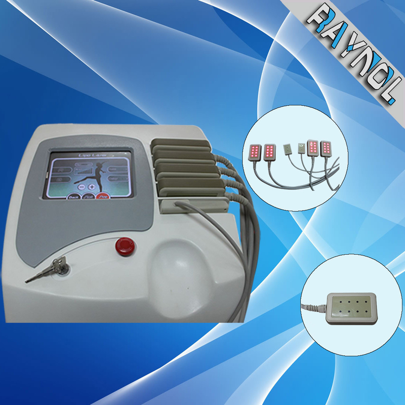 Taşınabilir 6 yastıkları Lipo Lazer makinesi, i-Lipo lazer kilo kaybı yağ aldırma makine